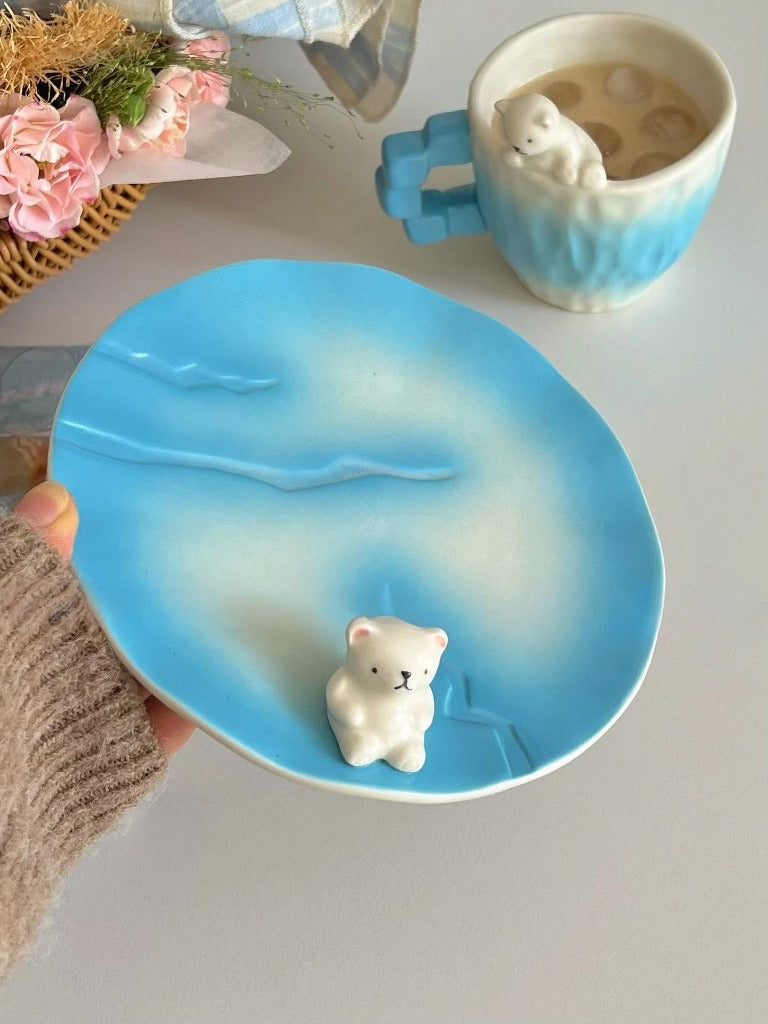 Polar Bear Ice Coffee Cup
