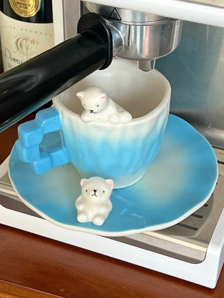 Polar Bear Ice Coffee Cup