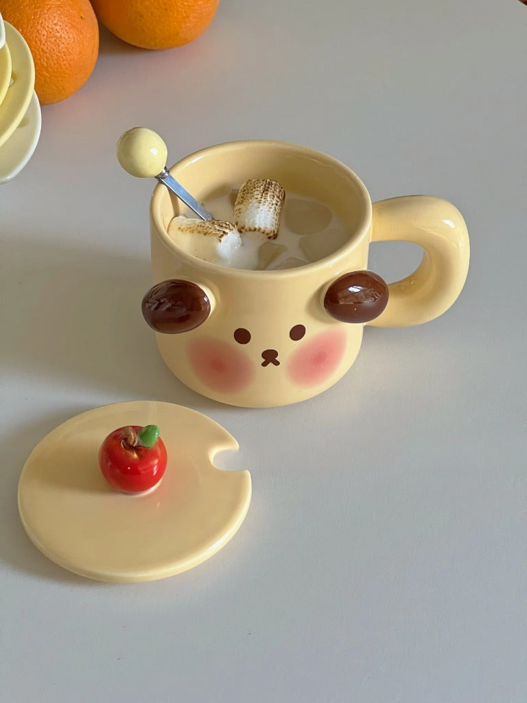 Puppy Mug with Lid