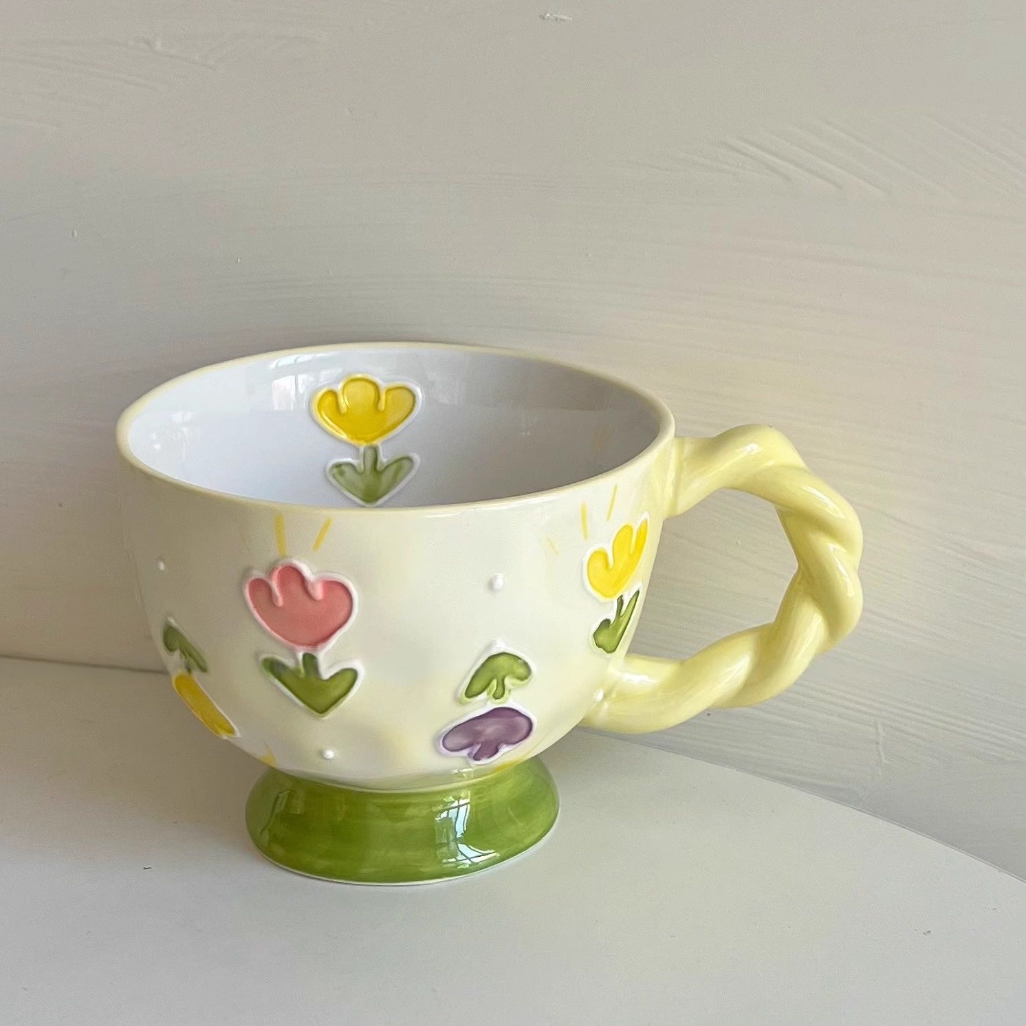 Flowers Tulips Ceramic Mug