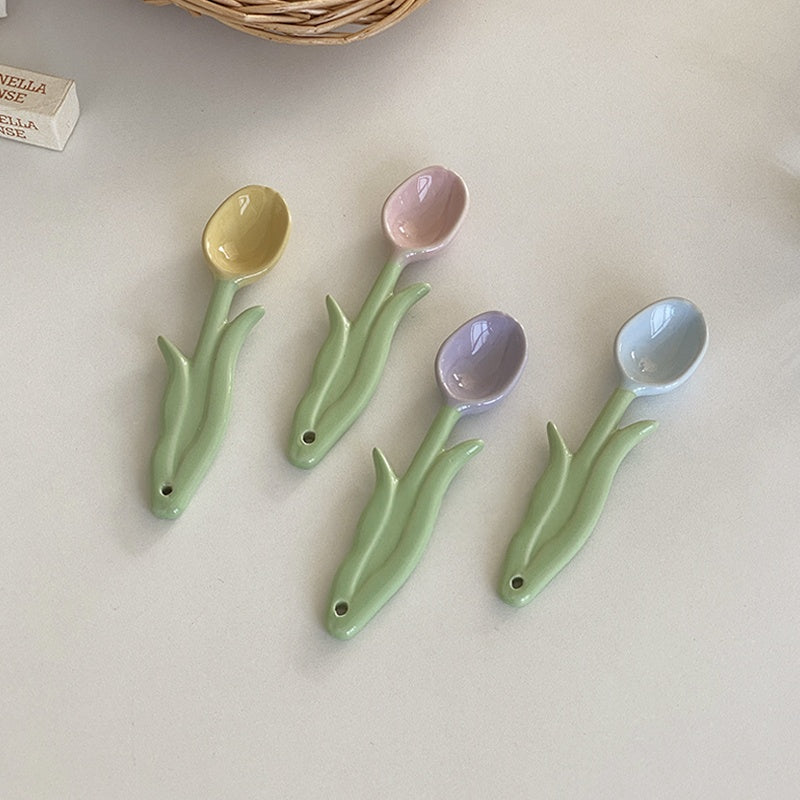 Tulip Flower Spoon