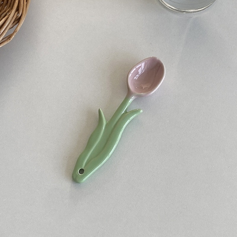 Tulip Flower Spoon